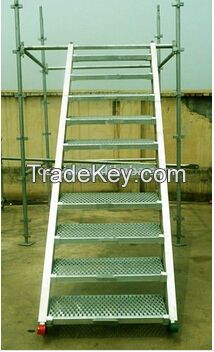 OEM service aluminum scaffolding ladder Galvanized Scaffolding Steel Ladder