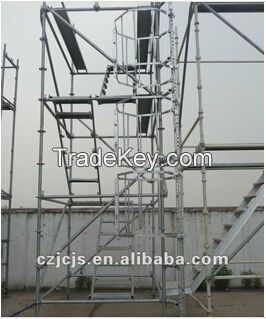 OEM service aluminum scaffolding ladder Galvanized Scaffolding Steel Ladder