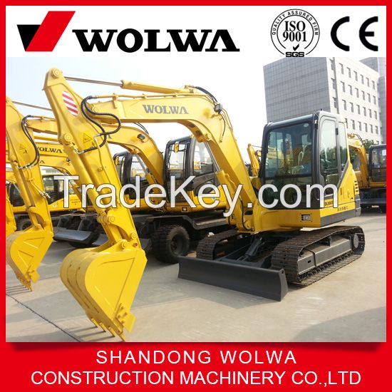 low price crawler hydraulic excavator with high performance