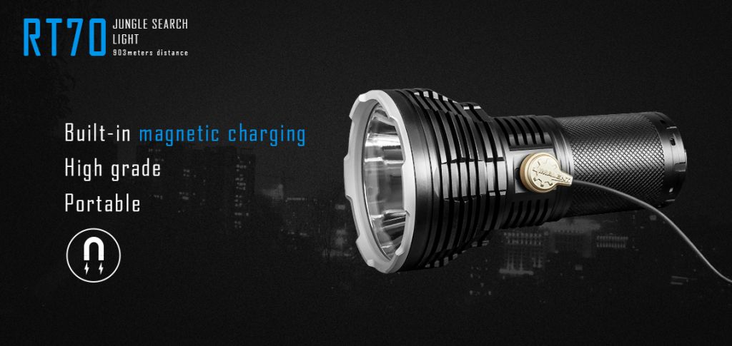 IMALENT DT70 A versatile USB rechargeable LED tactical flashlight
