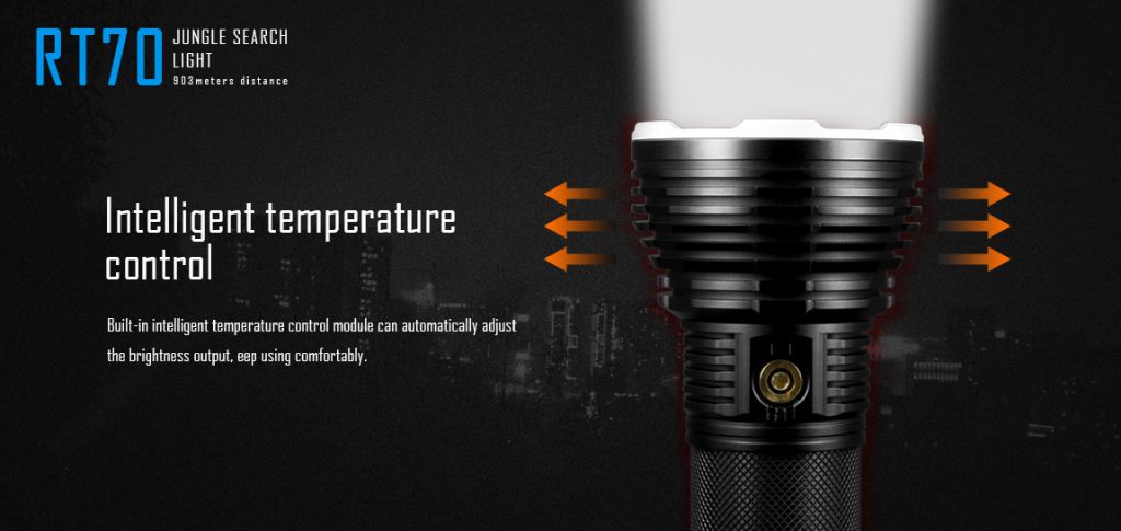 IMALENT DT70 A versatile USB rechargeable LED tactical flashlight