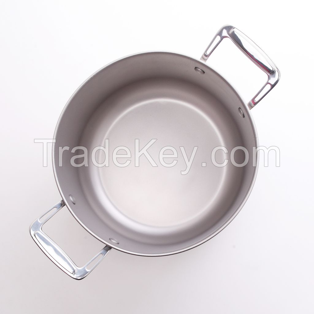Tidi Brand new titanium cookware titanium saucepan with cover 