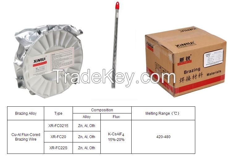 Cu-Al Brazing Materials