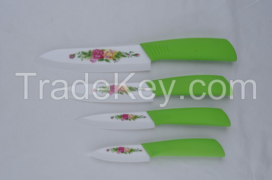 ceramic knife set for kitchen