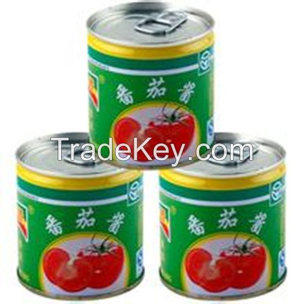 brix 22-24% tinned tomato paste with competitive price