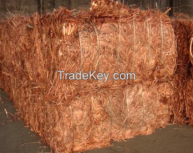 Grade A Copper Wire Scrap - Mill Berry 99.9%