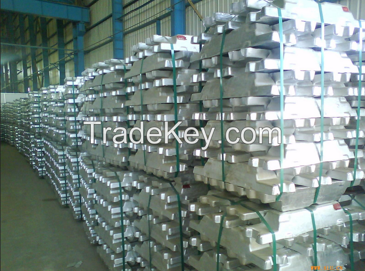 Primary Aluminum Ingot 99.7 %-99.9%