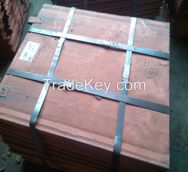 Wholesale Copper Cathodes  Plates 99.99% Best  Price manufacturer