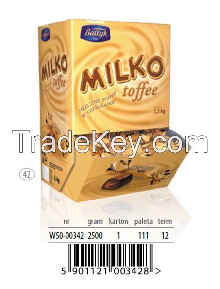 Milko Toffee chocolate