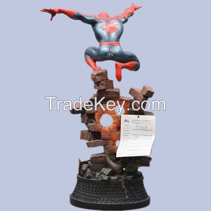 hot movie character Spider man adult action figures