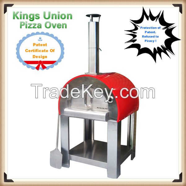 Freestanding clay wood pizza oven T-001