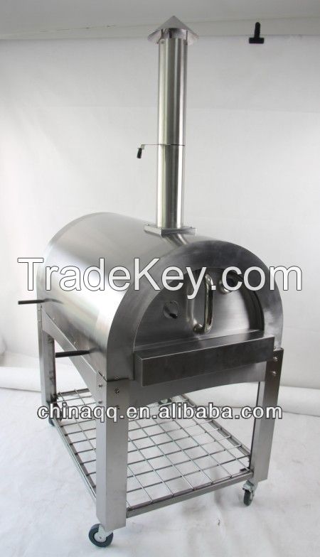 Pizza oven with stone floor for family use P-006E 