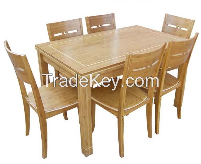 bamboo furniture, dinner tables