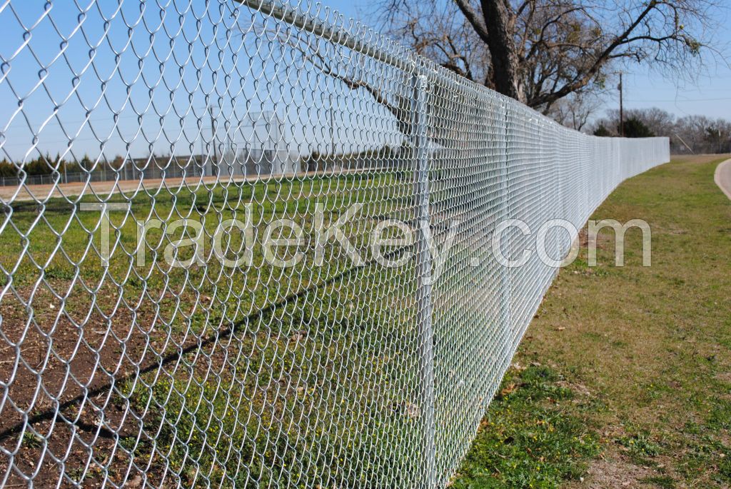 Economical Chain link fence for garden fencing