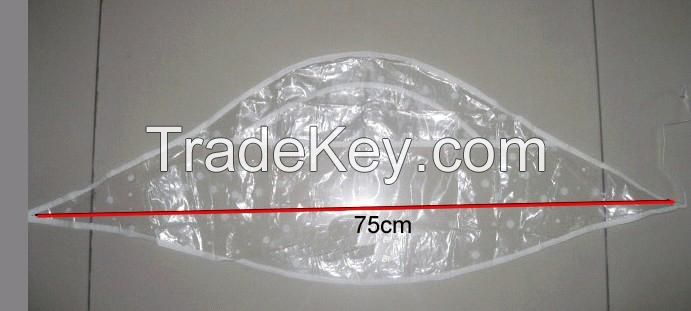 plastic rain hood/ rain bonnet/PE rain bonnet 