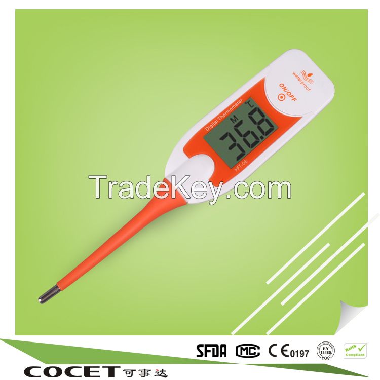 Soft tip& Waterproof Thermometer KFT-05