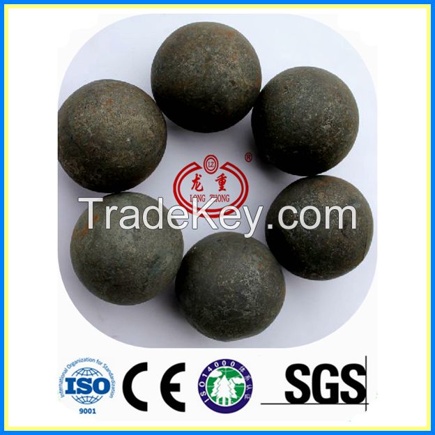 Grinding steel balls with low broken rate