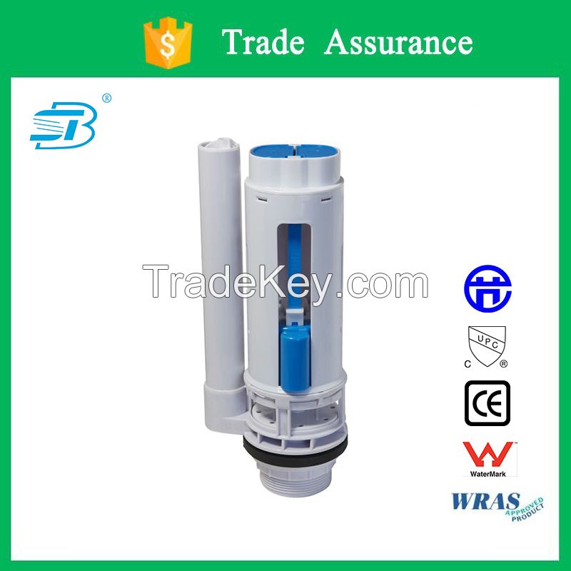 Two piece toilet flush valve with adjustable volume (A2104-2)