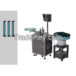 lubricating strip automatic pasting machine for disposable razor