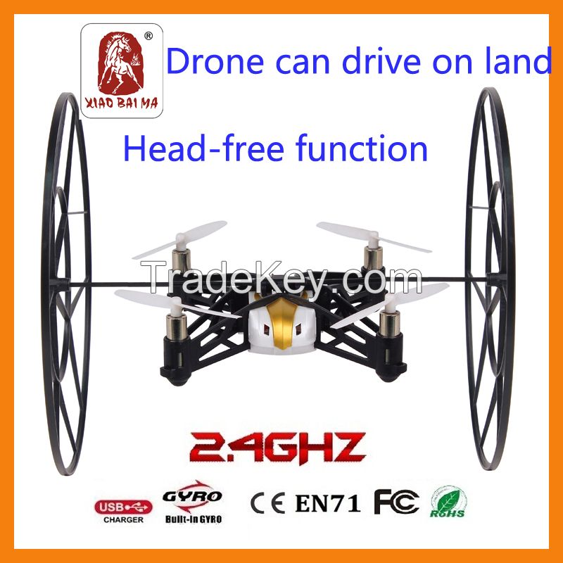 2.4G hot selling drone quadcopter helicopter with Head-free mode 