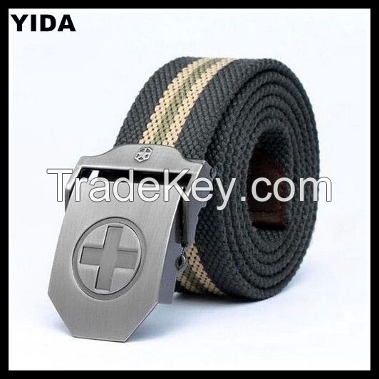 2016 fashion cotton woven belts/Canvas belt