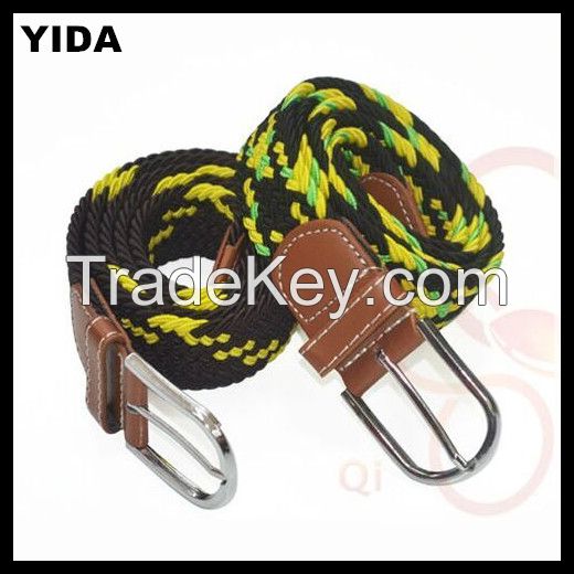 2016 fashion cotton woven belts/Canvas belt