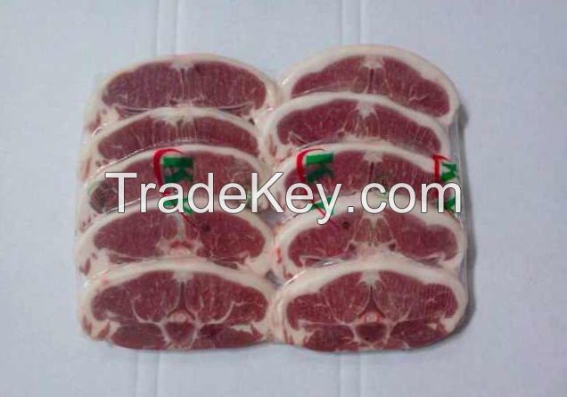 lamb saddle frenched bone-in