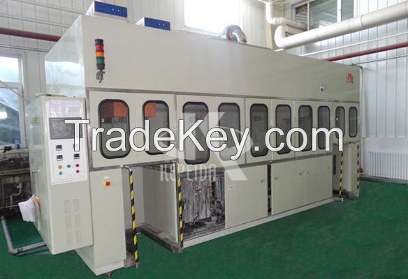 Full-automatic ultrasonic cleaning suction dryer