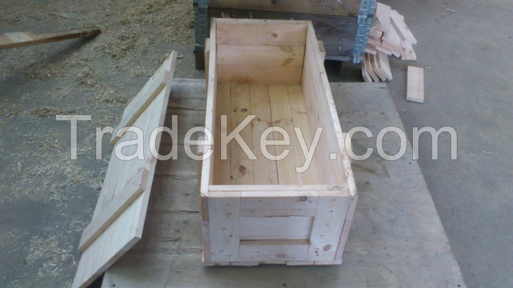 Wooden crates