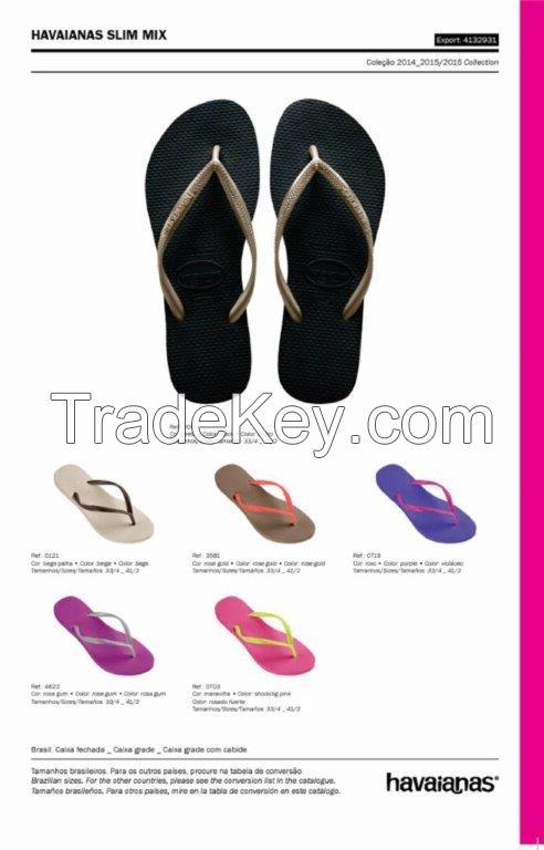 Havaianas shipped from Brazil