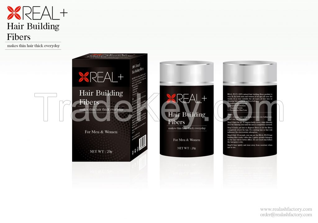 Best Building Fibers REAL PLUS Hair Building Fibers