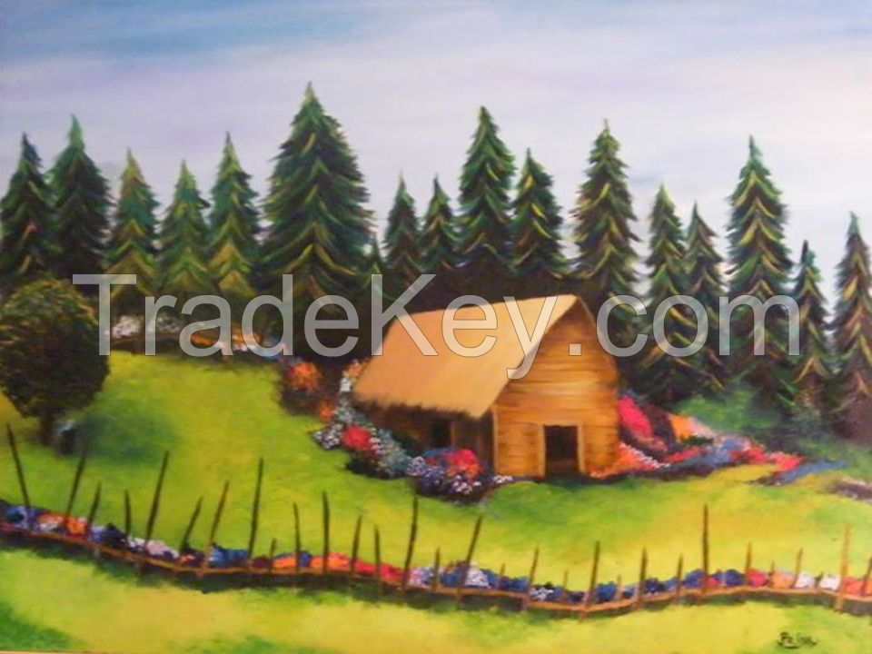 Sunny Forest Hut