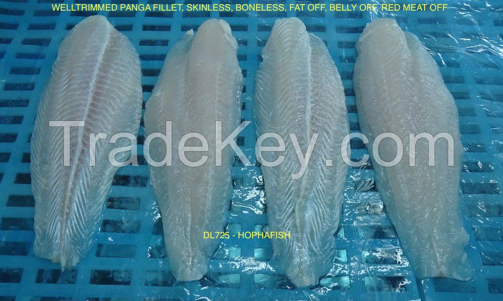 Pangasius/ Basa Well Trimmed Fillet