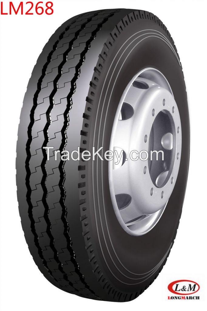 Cheap Longmarch 1100R20 Radial Truck Tyre (LM268)