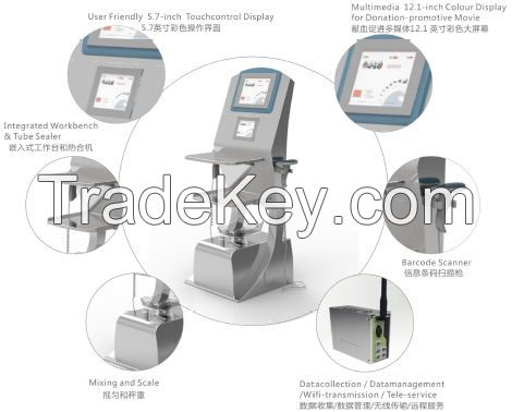 Intelligent blood collection terminal BCT-3880 Series