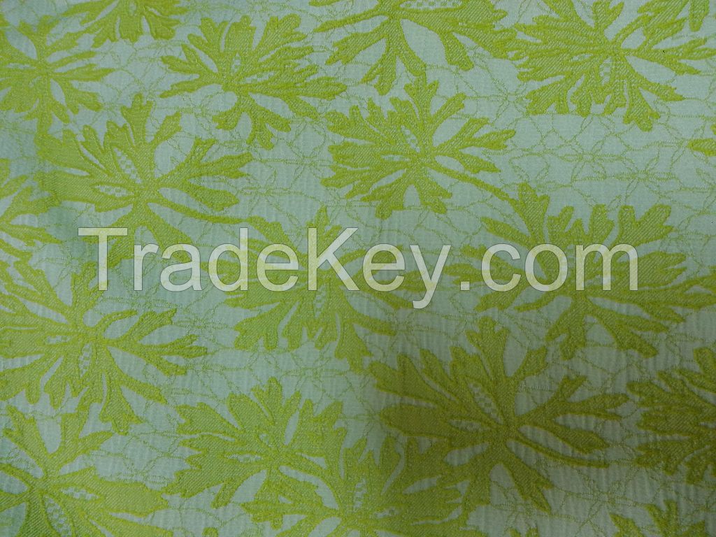 Polyester jacquard fabric for women's dress