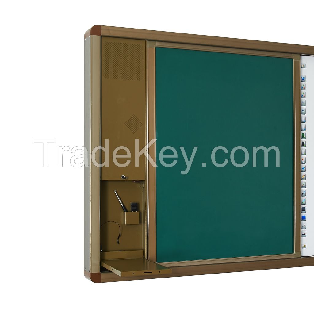 8300BD Bilateral Series 85inch Interactive whiteboard learning system for multi-media classroom