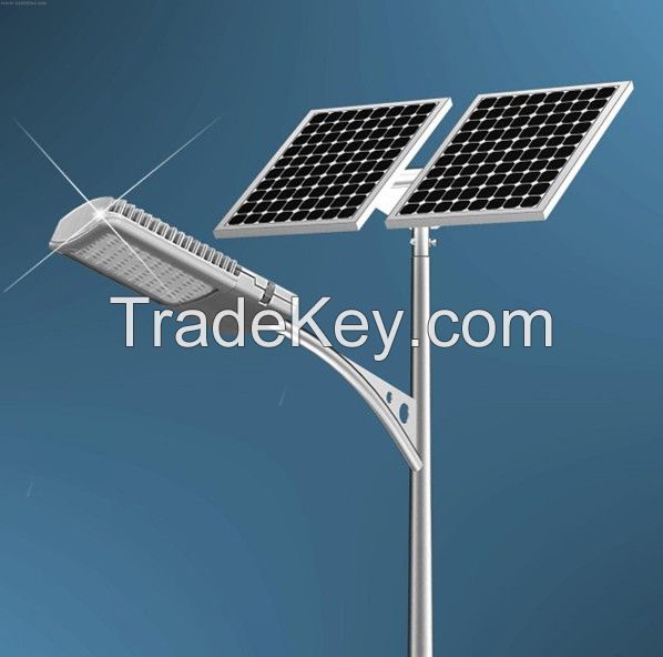 Promotion 40W solar street lights with 4 meter painting pole only for