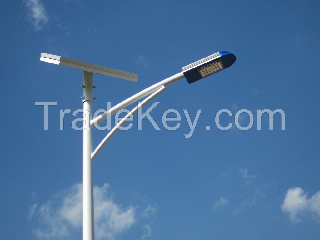 Promotion 40W solar street lights with 4 meter painting pole only for