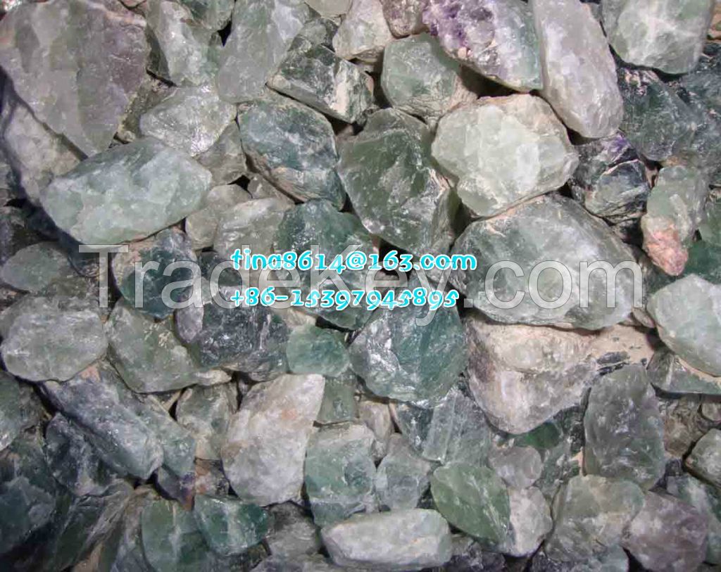 Factory Supply High Quality Fluorite/Flourspar Rough Stone