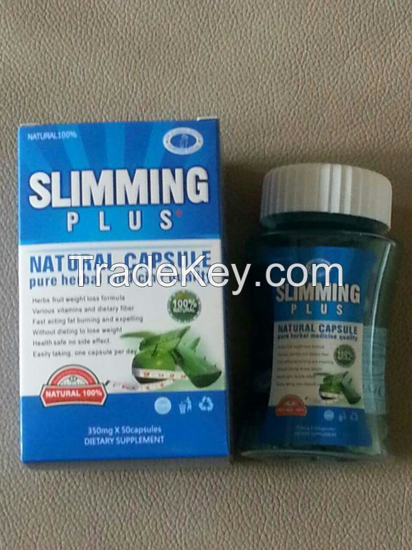 High Performance Pure Herbal Medicine Quality Slimming Plus Capsule