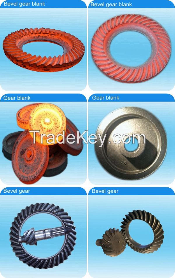 2015 Hot Sell Transmission Parts of OEM Forged Bevel gear for  Rear Drive Axle--Anyang Forging