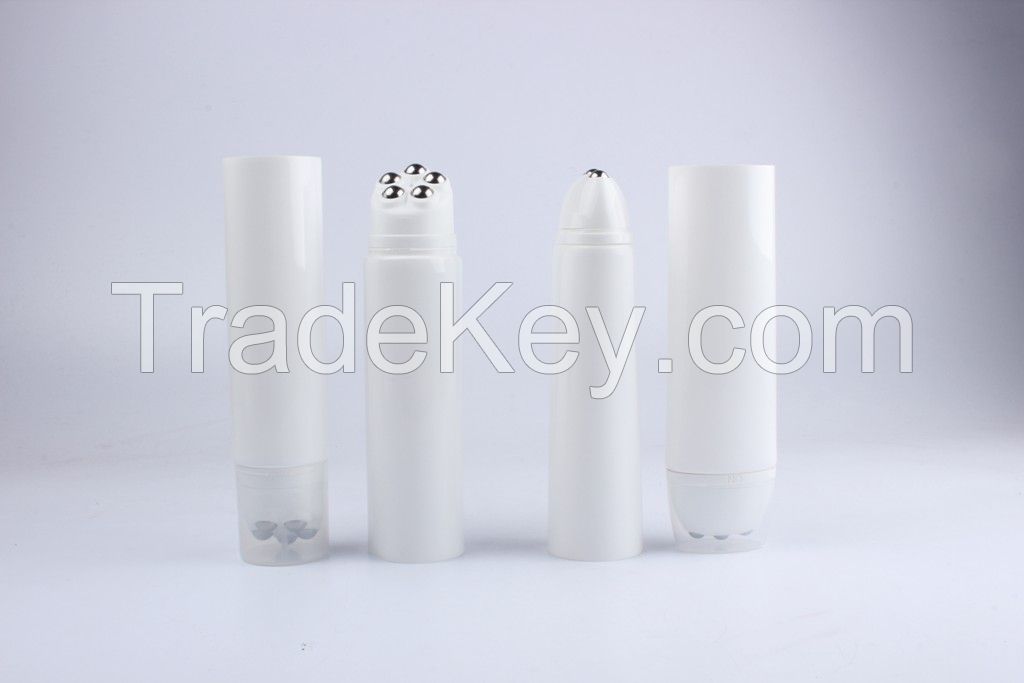 Massage tube with stainless steel ball