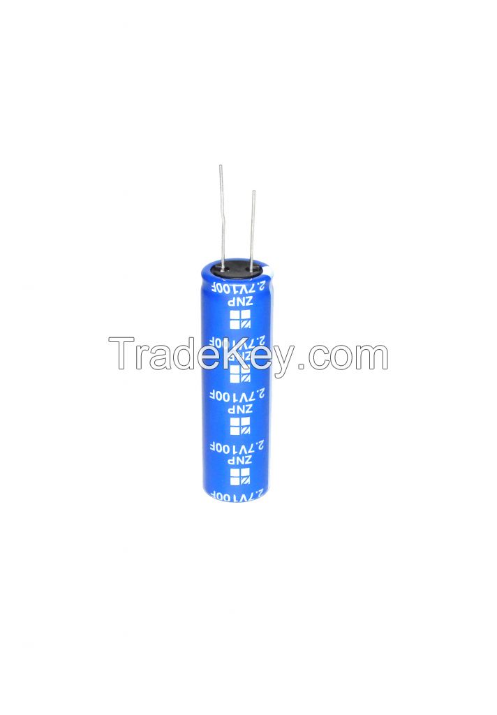 CHINA CHEAP 100f 2.7V super capacitor Energy meter use Super capacitor H type