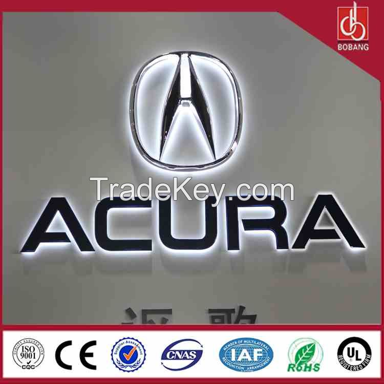 High quality Hot sale LED car logo with names