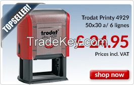 Custom Trodt Printy 4929 Rubber Stamp