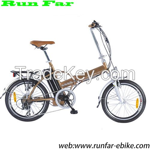 26" 36V 10AH lithium battery folding electric mountain bike for sale--- Run Far Electric Bicycle Solution