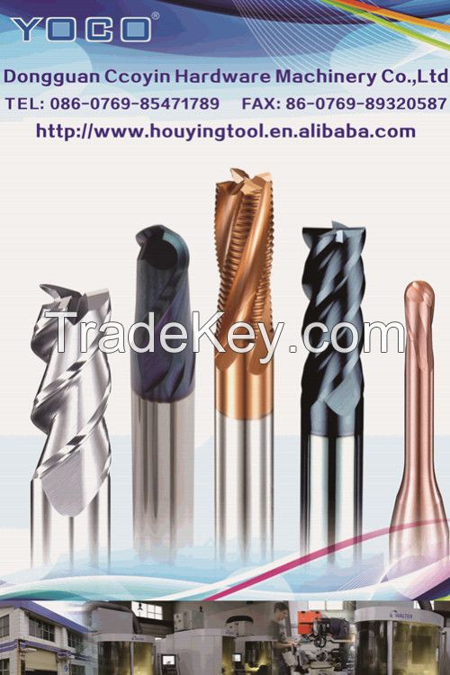 carbide end mill milling cutter