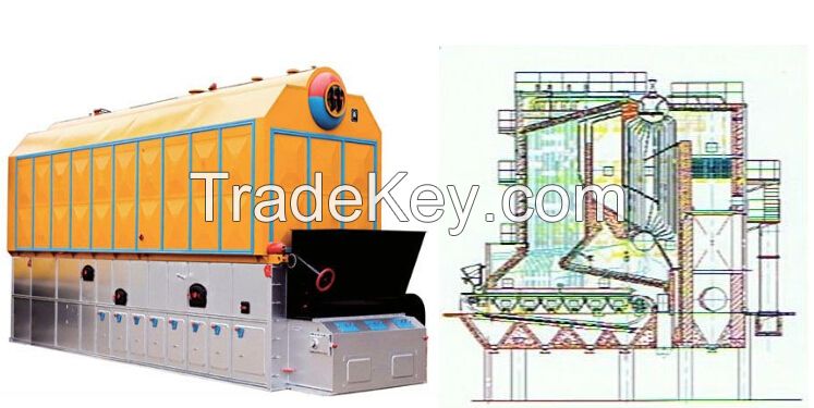 industrial steam boiler