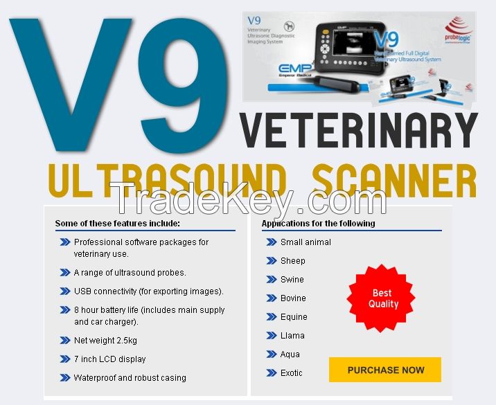 V9 Veterinary Ultrasound Scanner